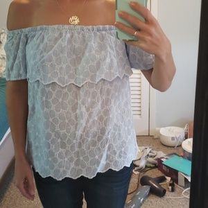 Off the shoulder top